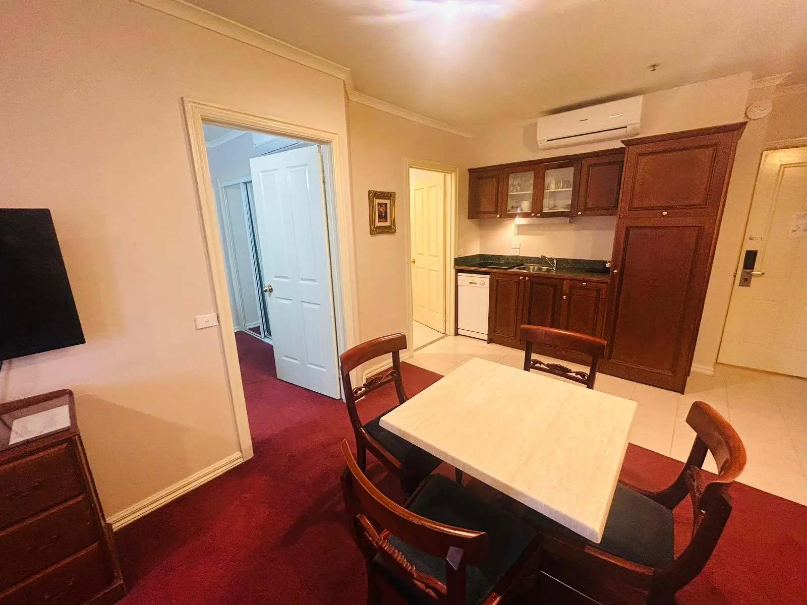 One Bedroom Apartment Kitchen