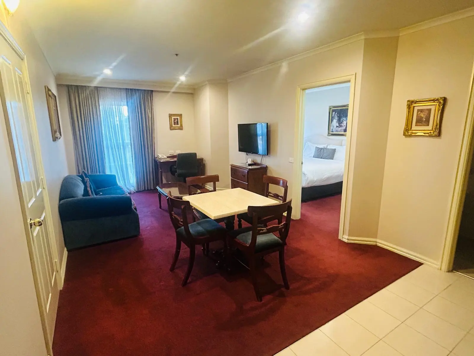 One Bedroom Apartment Living Room