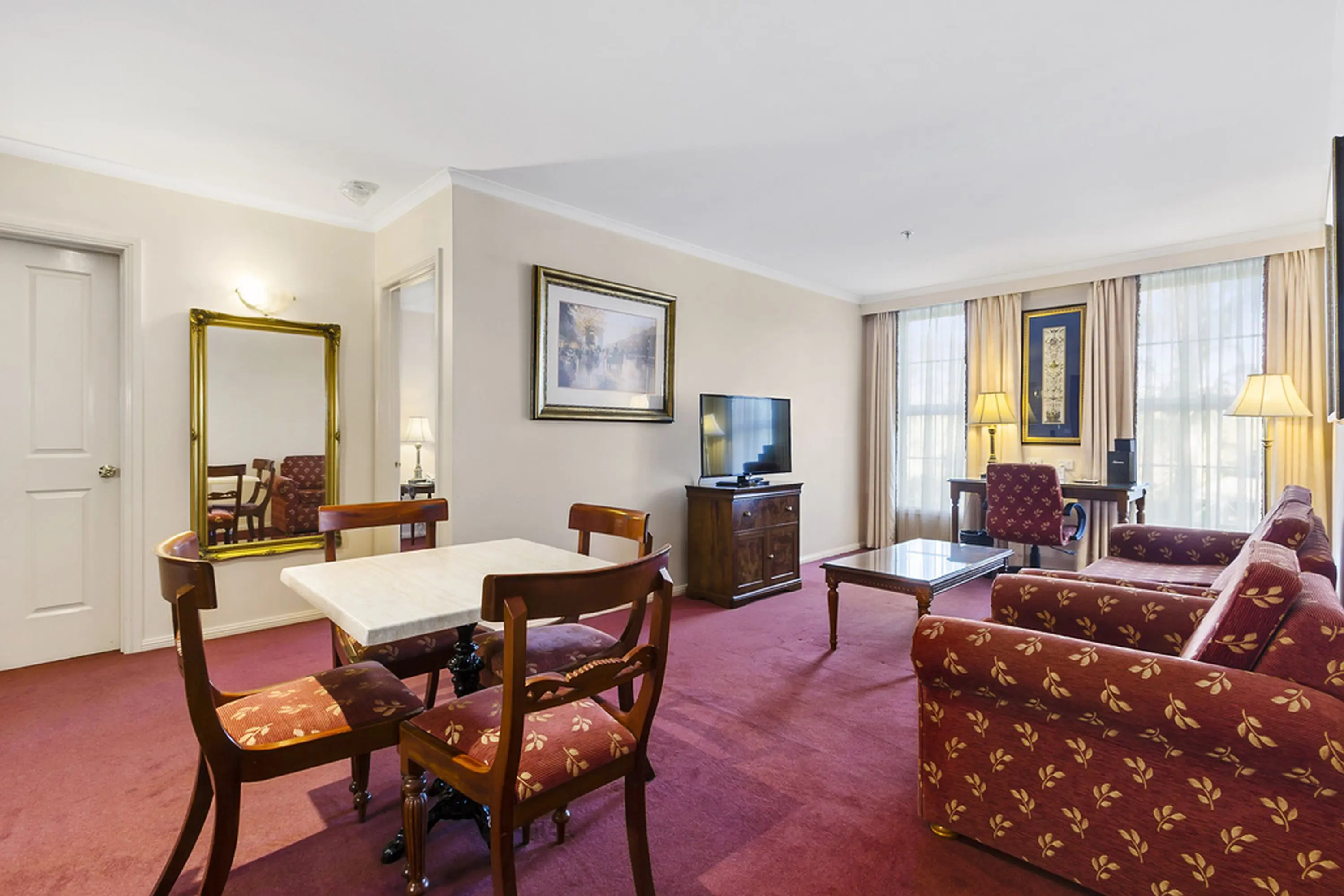 Two Bedroom Apartment View